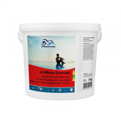 pH-Regulierung Pool pH-Minus Granulat für Pool Chemoform 5 kg