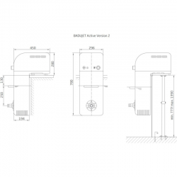 Gegenstromanlage BaduJet Active Version 2 0,75kW