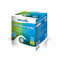 Flockungsmittel Pool Schockbehandlungs-Set SOS Green water