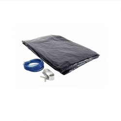 Steinbach Winterabdeckplane für Ovalbecken Abdeckplane 120 g/m2