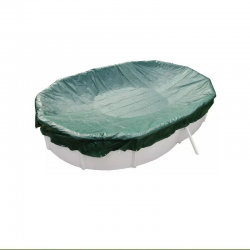 Poolzubehör Steinbach Winterabdeckplane für Ovalbecken Abdeckplane 120 g/m2