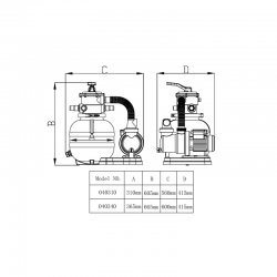 Sandfilteranlage Classic 310 / 250N / 400