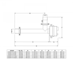 Daprà Elektroheizer D-EWT-Ti Titan