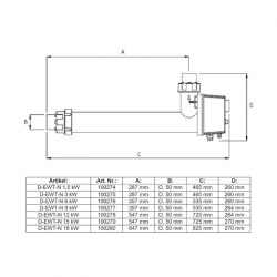Daprà Elektroheizer Electric Line Neo-flow D-EWT-N