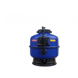 Poolzubehör Sandfilterbehälter Grenada aus HDPE OKU Filterbehälter mit 6-Wege-Side-Mount-Ventil