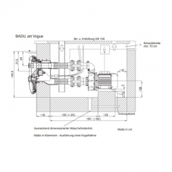 Gegenstromschwimmanlage BaduJet Vogue