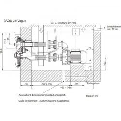 Poolzubehör Gegenstromschwimmanlage BaduJet Vogue Deluxe