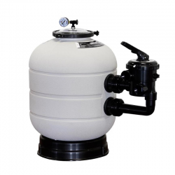 Sandfilter Astralpool Millenium Poolfilter mit Seitenventil 6-Wege Schraubventil