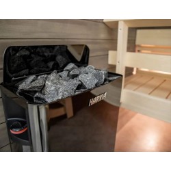 Harvia Wall Black Saunaofen  Mit Steuerungseinheit