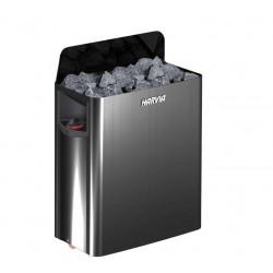 Harvia Wall Black Saunaofen  Modell 4,5 kW bis 9 kW ohne Steuerungseinheit