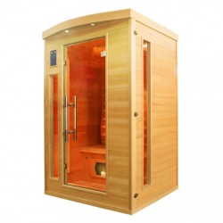 Infrarotsauna Apollon Quartz für 23 Personen Effiziente Wärmekabine für Zuhause