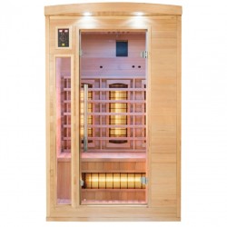 Infrarotsauna Apollon Quartz für 23 Personen Effiziente Wärmekabine für Zuhause