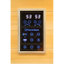 Infrarotsauna Apollon Quartz für 23 Personen Effiziente Wärmekabine für Zuhause