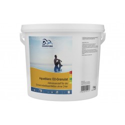 Poolchemie Aquablanc O2 Aktivsauerstoffgranulat für Pool Chemoform 5 kg