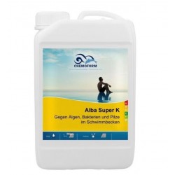 Poolzubehör Alba Super K konzentriertes Algizid für Pool Chemoform 3 L