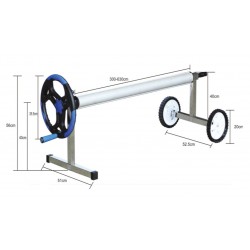 Aufrollvorrichtung Madrid fahrbar Länge 3-6,3m OKU