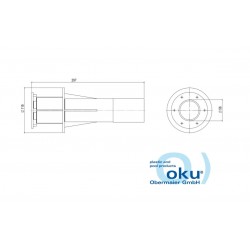 Einbauteile-Set für Styroporpools 1 x Breitmaulskimmer 2 x Einlaufdüsen 2 x Wanddurchführungen 1 x Bodenablauf