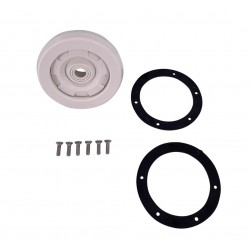 Einbauteile-Set für Styroporpools 1 x Breitmaulskimmer 2 x Einlaufdüsen 2 x Wanddurchführungen 1 x Bodenablauf