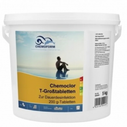 Poolzubehör Chemoclor T Chlortabletten groß 200 g für Pool Chemoform 5 kg