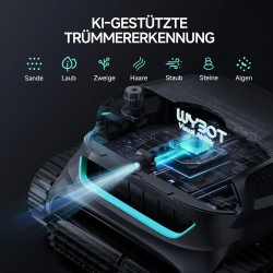 Poolroboter WYBOT E-TRON SOLAR VISION S2 Solar Poolreiniger Kabellos
