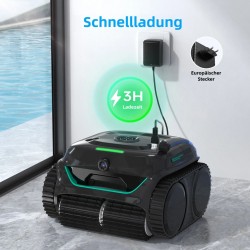 Poolroboter WYBOT C2 VISION Akku Poolreiniger mit APP