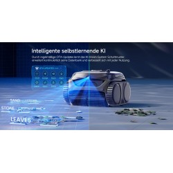 Poolroboter WYBOT C2 VISION Akku Poolreiniger mit APP