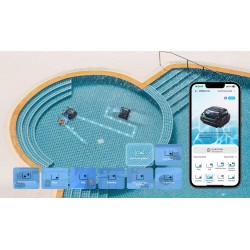Poolroboter WYBOT C2 VISION Akku Poolreiniger mit APP