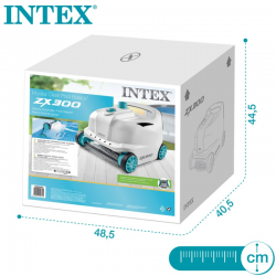 Poolroboter INTEX ZX300 Hydraulischer Poolsauger Boden und Wand