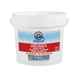 Chlorpulver langsam lösliche Alboral PS GR-90 Quimicamp 5 Kg