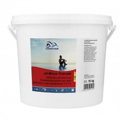 pH-Regulierung Pool pH-Minus Granulat für Pool Chemoform 15 kg