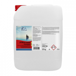 pH-Regulierung Pool pH-Minus Flüssig Konzentrat 50% pH Wert Senker Chemoform 25Kg