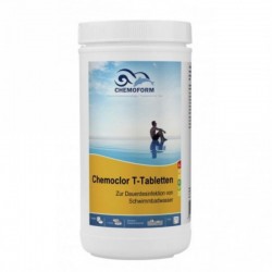 Poolchemie Chlortabletten Chemoclor T Chlortabletten 20 g für Pool Chemoform 1 kg