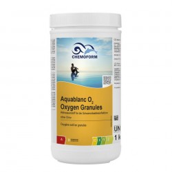 Aquablanc O2 active oxygen granules for pools Chemoform 1 kg