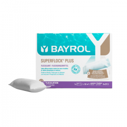 Flockungsmittel Pool BAYROL Superflock Plus Flockungsmittel Flockkartuschen 1 kg