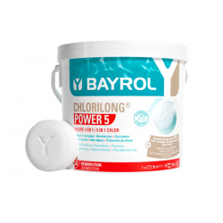 BAYROL Chlorilong POWER 5 Multifunktion Chlor Tabletten 5kg