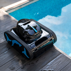 AquaForte AI Wireless M80 Poolroboter kabellos mit Akku | Boden-, Wand- & Wasserlinienreinigung